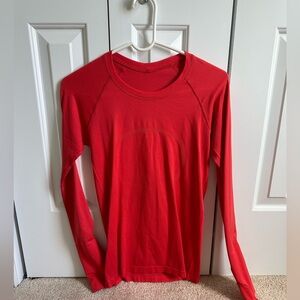 Swiftly tech long sleeve red